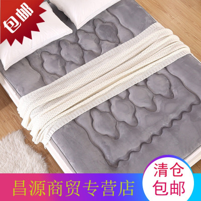 可折叠榻榻米床褥加厚床垫单人双人海绵褥子垫被学生宿舍1.5M1.8m