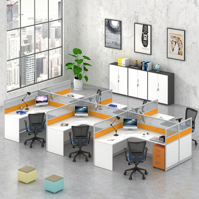 全简办公家具办公桌组合职员办公桌椅职员工位电脑桌创意屏风