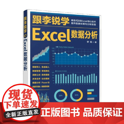 跟李锐学EXCEL数据分析 李锐 著 计算机与互联网
