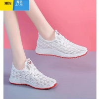 聚范夏季新款女网鞋镂空透气凉鞋老北京布鞋开车跑步休闲软底防滑单鞋
