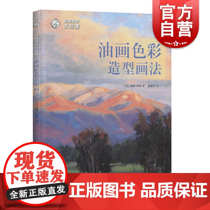 油画色彩造型画法 油画大师自学课 西方经典美术技法译丛 油画绘画创造技法教程风景油画创意写生 入门初学者基础教程临摹教材