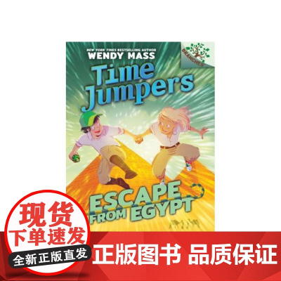 [英文原版 7-10岁]时空穿越者 Time Jumpers 逃离埃及 Escape from Egypt 分级阅读 章