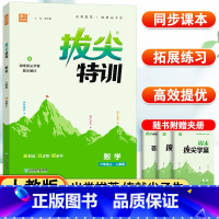 数学 人教版 六年级上 [正版]小学生数学拔尖特训六年级上册RJ人教版 通成学典小学6年级上册数学同步强化训练习题册培优