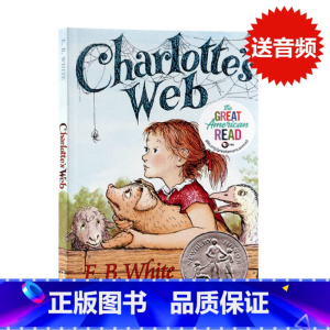 [正版]夏洛的网英语原版 Charlotte's web 夏洛特的网纽伯瑞奖作品 青少年课外英语读物 外国儿童文学书籍