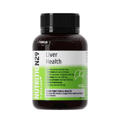 Nutrition29纽西臣N29奶蓟草胶囊护肝胶囊60粒/瓶装 澳洲进口 膳食营养补充剂