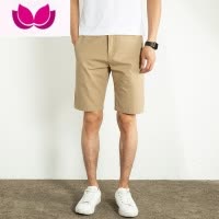 七斓夏季休闲短裤男士宽松薄款外穿5分中裤韩版潮流百搭五分裤男