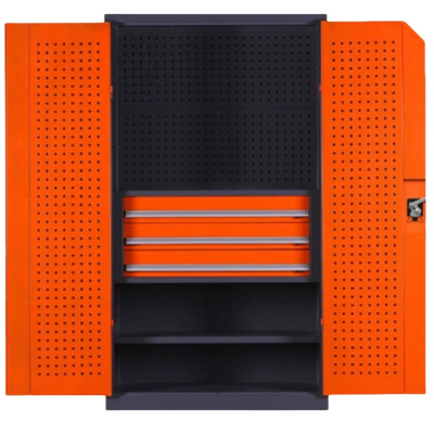 依韵珂工具柜橙灰1000*500*1800mm台