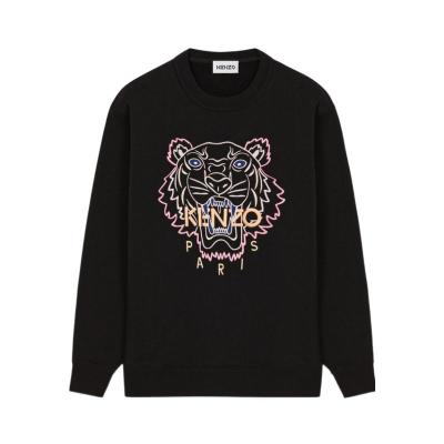 高田贤三(Kenzo)老虎刺绣棉质卫衣女款圆领长袖休闲百搭运动潮牌