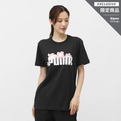 彪马(Puma)女款运动T恤纯棉透气舒适休闲短袖夏季时尚上衣