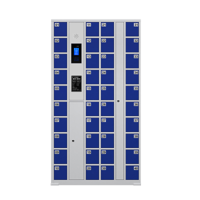 臻远 ZY-SJGB-46 手机充电柜寄存柜电子设备管理柜存包柜 40门人脸识别款