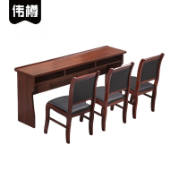 伟樽会议桌1800*420*760mm+椅子*3套