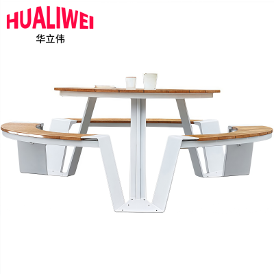 华立伟户外桌椅220cm张