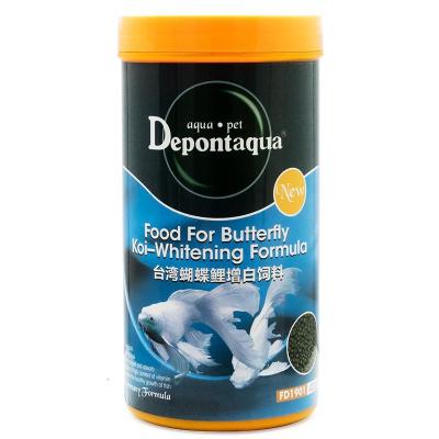 德邦蝴蝶鲤鱼饲料白金龙凤锦鲤专用鱼粮观赏鱼食小颗粒增体增白粮