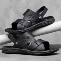凉鞋男士2026夏季新款外穿防滑耐磨司机开车透气户外沙滩凉拖鞋男