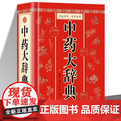 中药大辞典 医学古籍正版药典书常见病诊断与用药临床用药手册中医方剂辞典中药药理学教材字典大全书中草药材药方速查辞典书籍