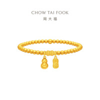 周大福经典传承纳福葫芦黄金手链(工费1180)计价 F235853
