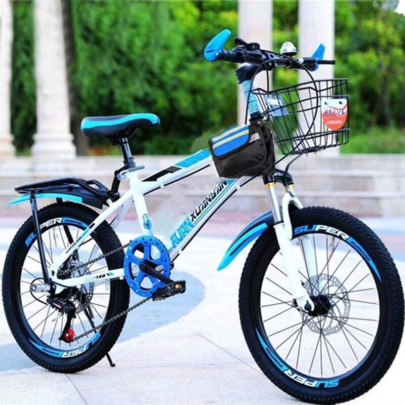 儿童自行车山地车男女式中大童20寸22寸24寸26寸变速减震赛车