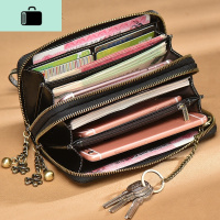 女士钱包女长款2020新款双拉链大容量多功能皮钱夹手拿包NEW LAKE女手包