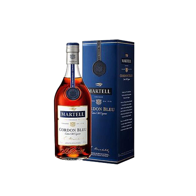 马爹利(martell) 蓝带xo级 法国干邑白兰地 750ml/瓶 港版