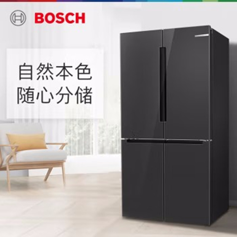 博世(BOSCH)KMF61A91TI [灰阶Plus十字分储] 605升 大容量嵌入式 风冷无霜 十字对开门冰箱