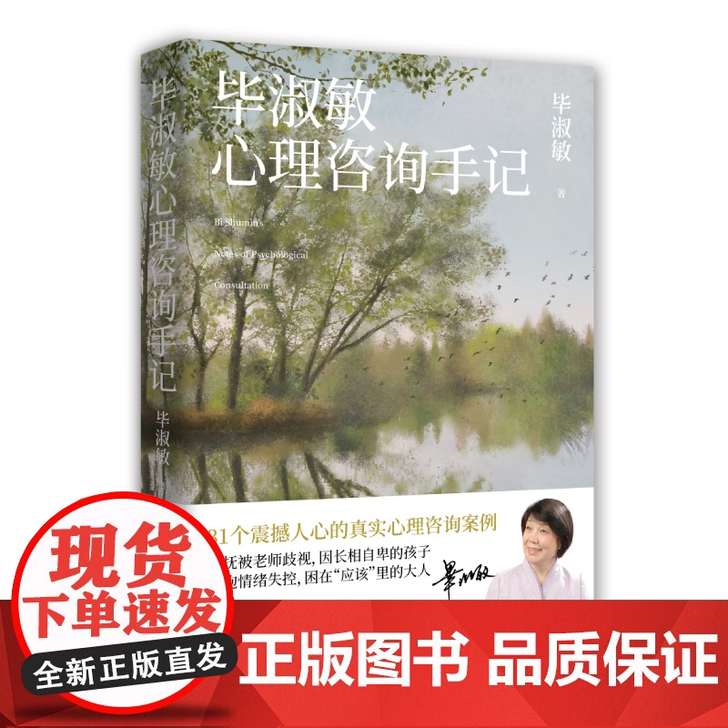 毕淑敏心理咨询手记 知名心理咨询师毕淑敏代表作,31个震撼人心的心理咨询案例 心理学基础入门书籍