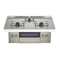 日本原装进口NORITZ/能率燃气灶Piat Wide Grill系列浅灰N3WS4PWAS6STESC天然气75cm