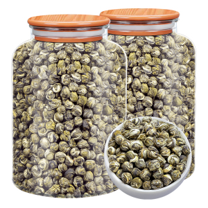 2025新茶茉莉花茶茉莉龙珠茶叶特级浓香型香珠大白毫绣球散装500g