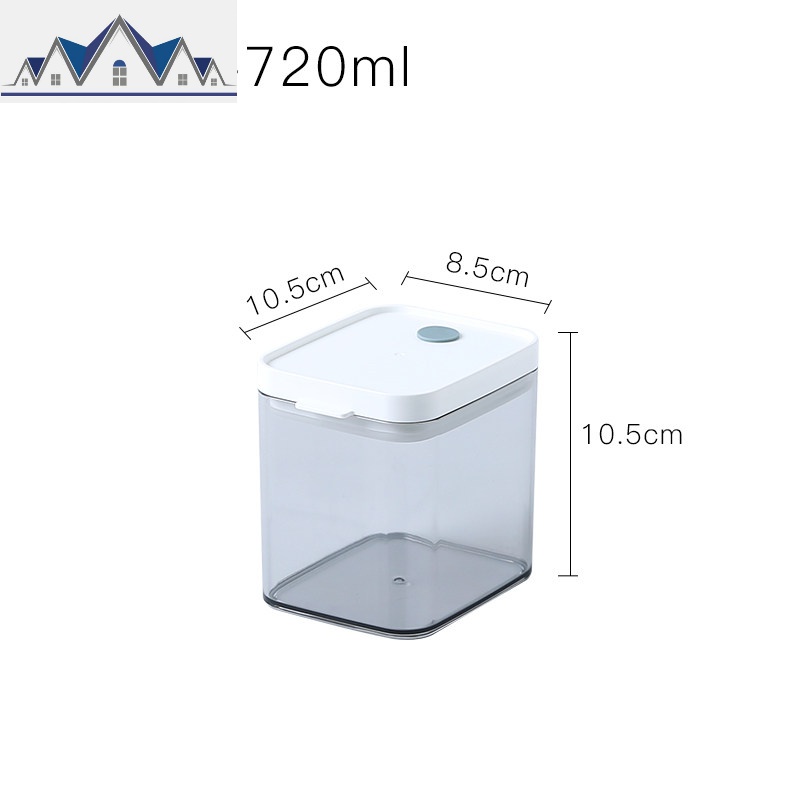 厨房大号密封罐五谷杂粮食品储物罐子家用保鲜收纳盒塑料透明罐 三维工匠