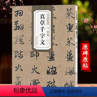 [正版]赵孟俯真草千字文赵体毛笔字帖历代碑帖精粹书法书籍大全简体旁注原碑帖毛笔字成人学生临摹练习赵孟眺字帖 安徽美术出