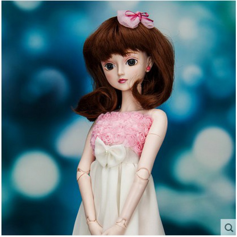 叶罗丽娃娃正品茉莉60cm夜萝莉能化妆改装全关节可动人偶女孩玩具