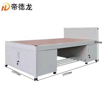 帝德龙单人床单层床C-19 2000*1000*500mm