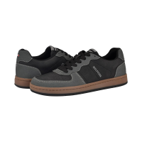 TOMMY HILFIGER环保材质低帮休闲鞋男鞋舒适圆头系带运动鞋户外鞋