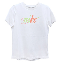 Nike耐克女上装新款运动休闲舒适透气轻便时尚圆领短袖T恤上衣CT2652-100 D
