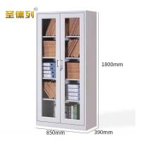 圣德列文件柜档案柜资料柜通玻 850*390*1800mm