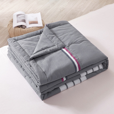 水洗棉夏被空调被可备注其他颜色180*220cm