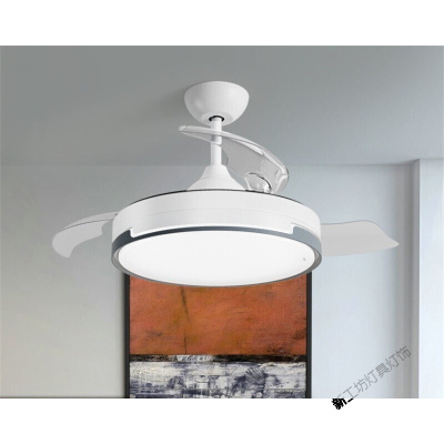 苏宁放心购 LED隐形风扇灯客厅卧室餐厅吊扇灯具套餐遥控变频灯饰