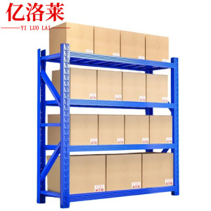 亿洛莱货架材料架1500*400*2000mm四层(200kg)组