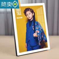 敬平洗照片做成相框挂墙大韩水晶婚纱照相片放大儿童摆台加定制九宫格 大韩水晶(留白) 12寸 (摆台)