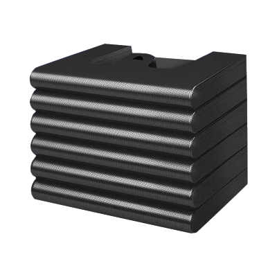 欧思卓背心垃圾袋OSZ-B5585 55*85cm 17.5g加厚 40个/包 垃圾袋 黑色