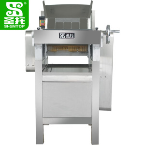 圣托(Shentop)30高速压面机 大型电动揉面压面擀面机 不锈钢全自动高速压面机 DGA02