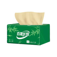 百晟长恒 BSCH-C18GS 3层90抽每盒 190mm*195mm箱规 50盒/箱 抽纸 绿色