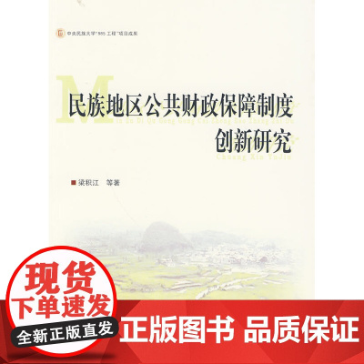 民族地区公共财政保障制度建设创新研究