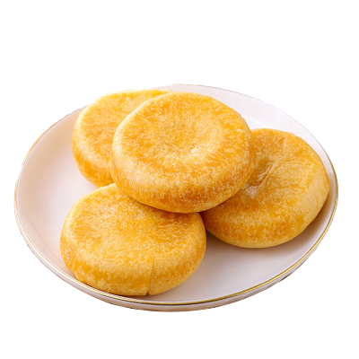 涧涧肉松饼办公室点心早餐充饥食品香酥真肉松饼儿童零食500g整箱