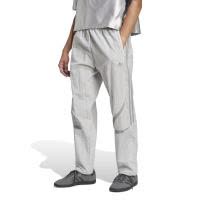 Adidas/阿迪达斯宽松版型透气运动男裤灰白拼接潮流休闲工装裤