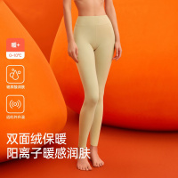 A类高腰秋裤女紧身大码无痕薄款7A玻尿酸打底裤线裤保暖裤女