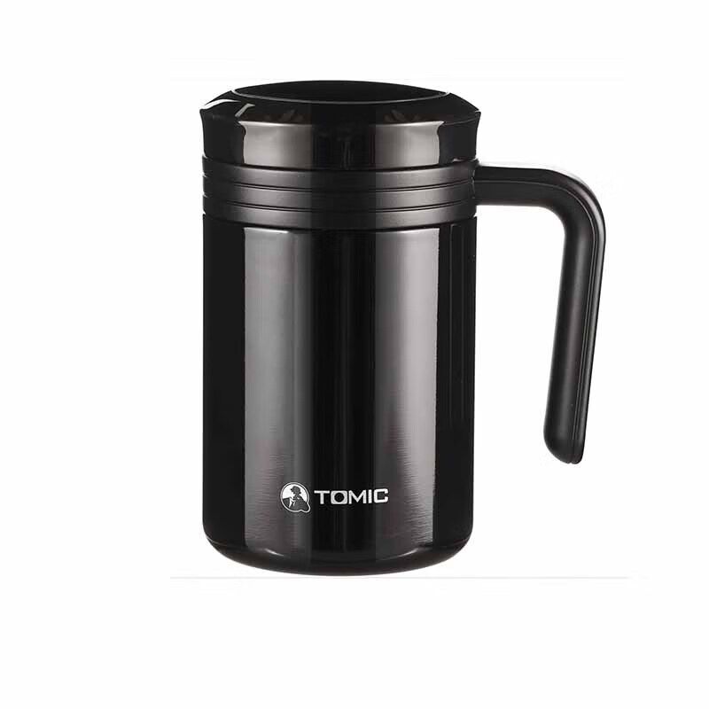 特美刻(TOMIC)TW00040 智能温显手柄保温杯 -黑色450ML
