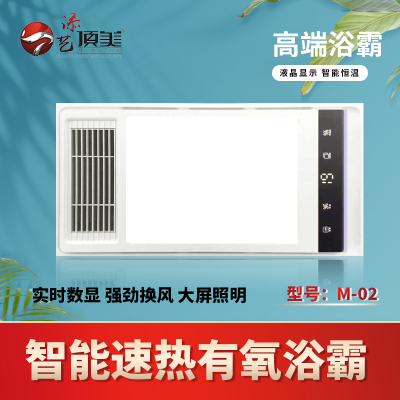 添艺顶美 智能电器 浴霸(M-02)安全速热 强劲双核取暖浴霸卫生间 多功能浴室暖风SENSHIMD
