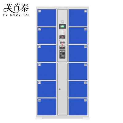 芙首泰智能储物柜红外条码12门850*460*1800mm台