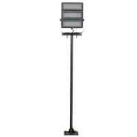 简鼎 JD7113 300W(含1.5米灯杆) AC220V IP66 5700K LED三防灯(计价单位:个) 灰色