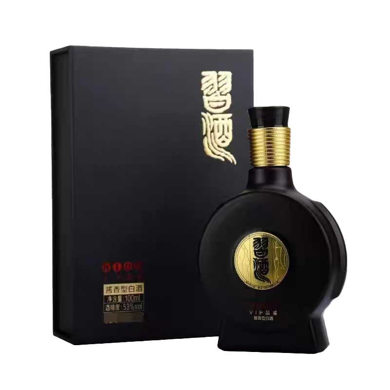 习酒 8100小酒版 53度 100ml酱香型白酒 新老版本年份随机